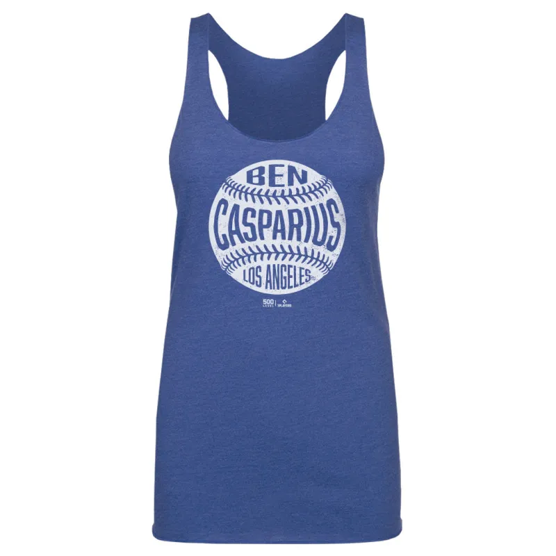 Ben Casparius Los Angeles D Vintage Baseball WHT sold by 500 Level