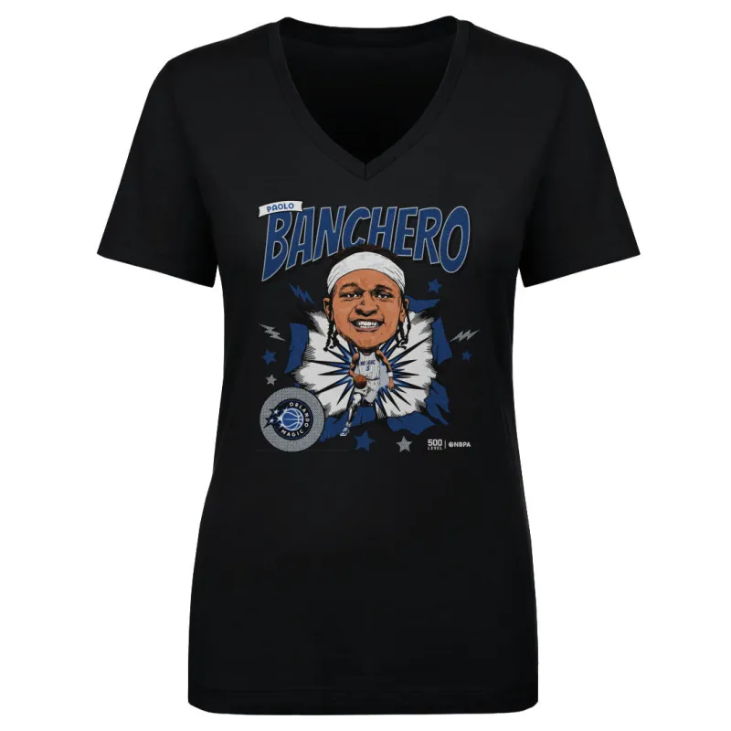 Paolo Banchero Orlando Magic Caricature WHT sold by 500 Level