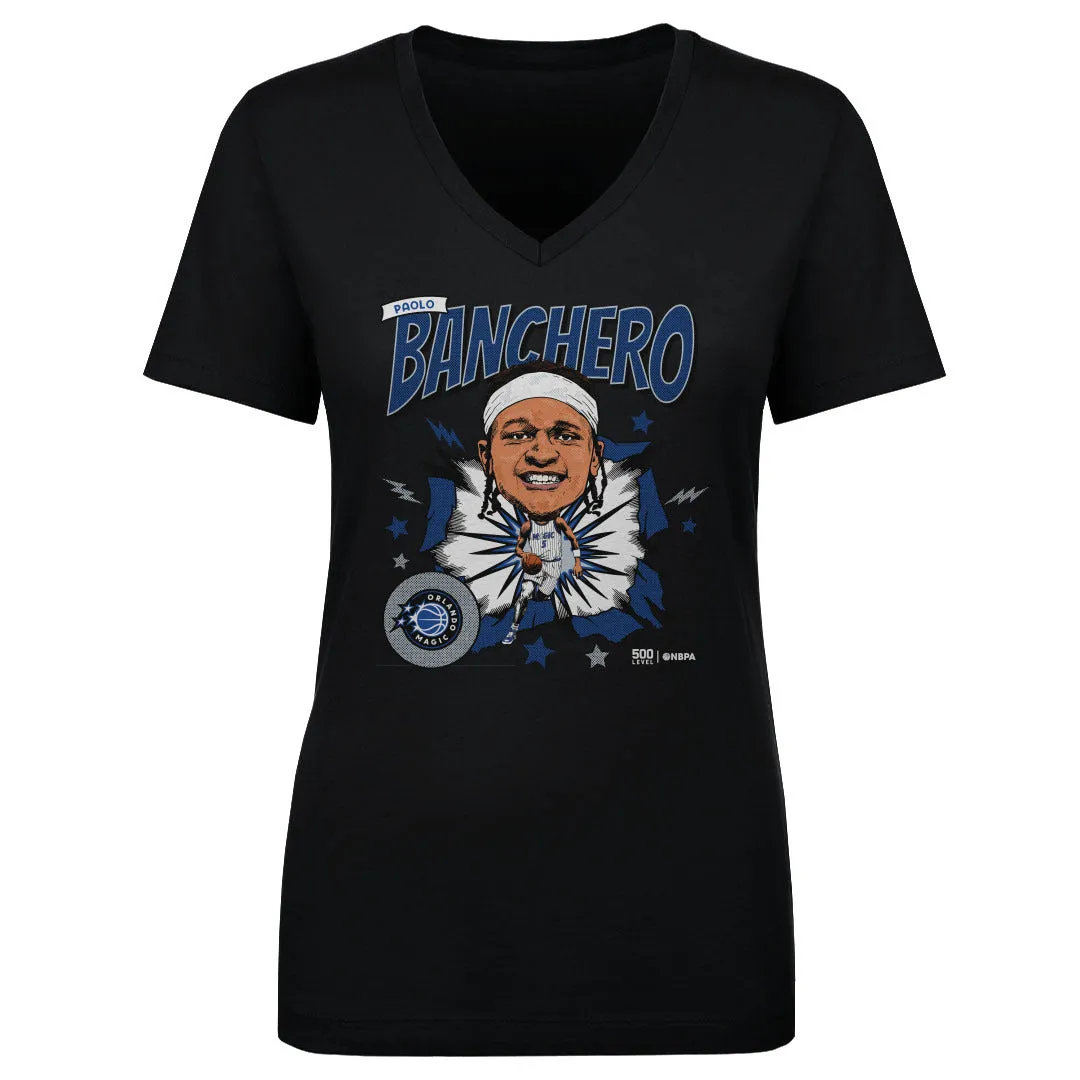 Paolo Banchero Orlando Magic Caricature WHT sold by 500 Level