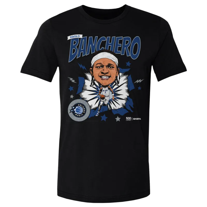 Paolo Banchero Orlando Magic Caricature WHT sold by 500 Level