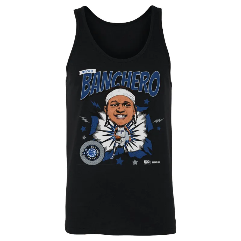 Paolo Banchero Orlando Magic Caricature WHT sold by 500 Level