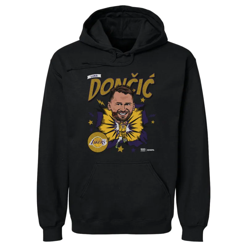 Luka Doncic Los Angeles Lakers Caricature WHT sold by 500 Level