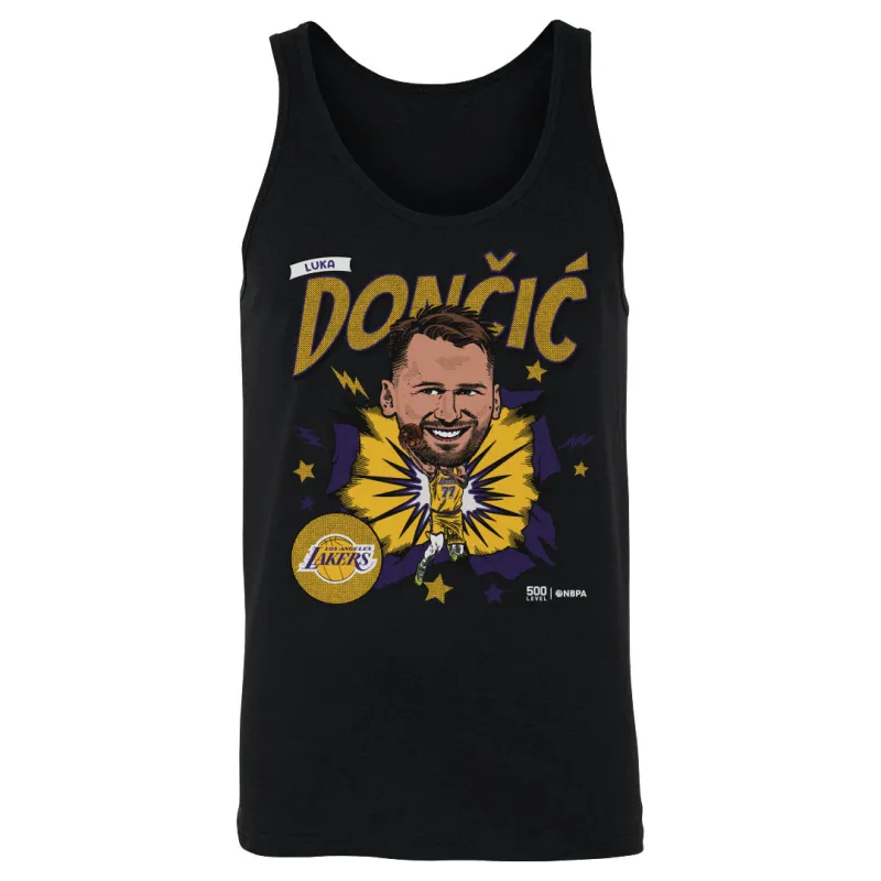 Luka Doncic Los Angeles Lakers Caricature WHT sold by 500 Level