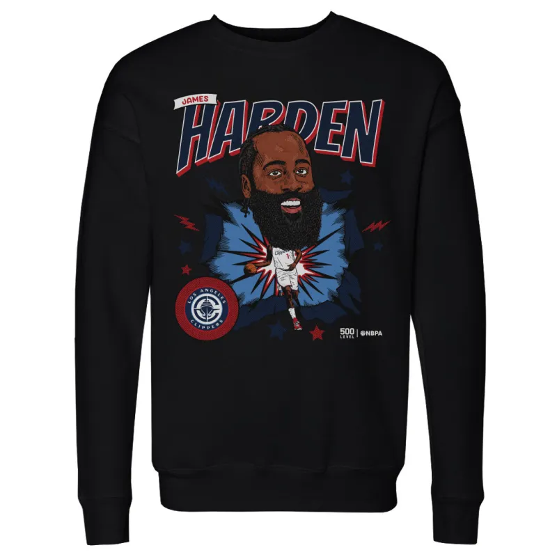 James Harden Los Angeles Clippers Caricature WHT sold by 500 Level