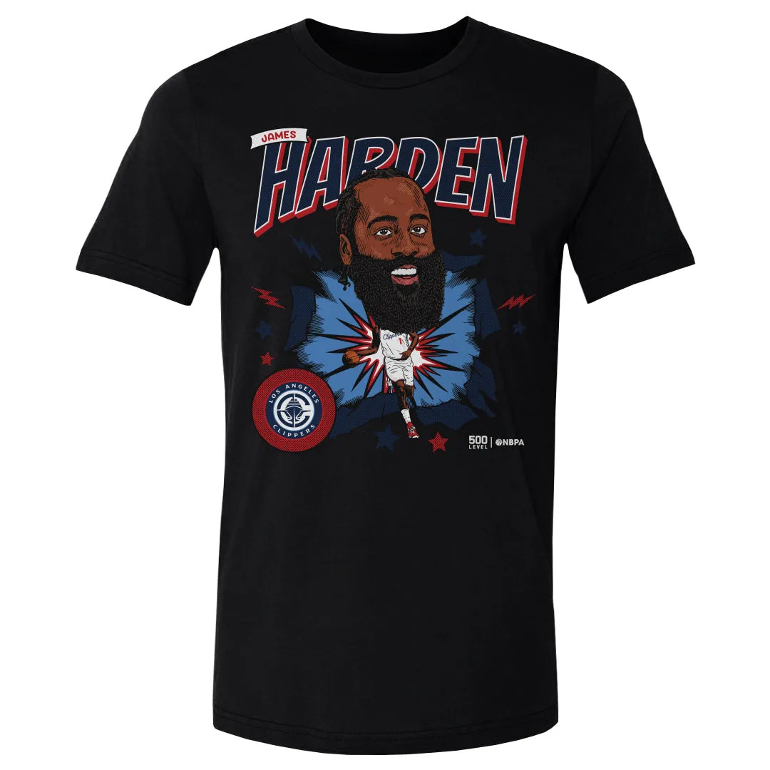 James Harden Los Angeles Clippers Caricature WHT sold by 500 Level