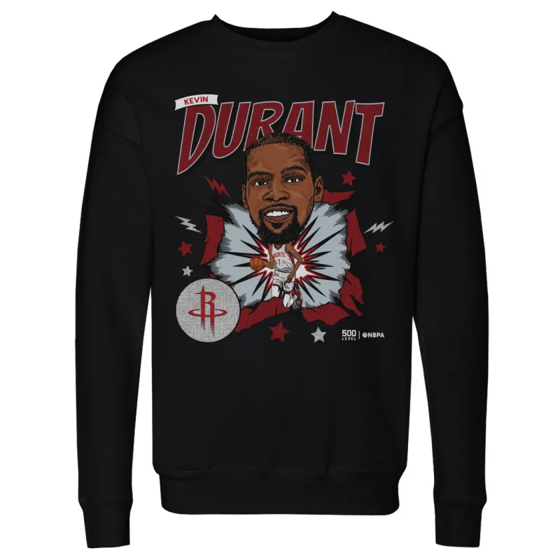 Kevin Durant Houston Rockets Caricature WHT sold by 500 Level