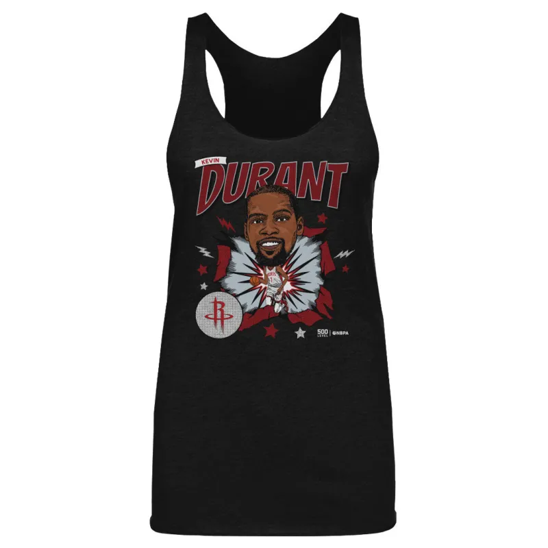 Kevin Durant Houston Rockets Caricature WHT sold by 500 Level