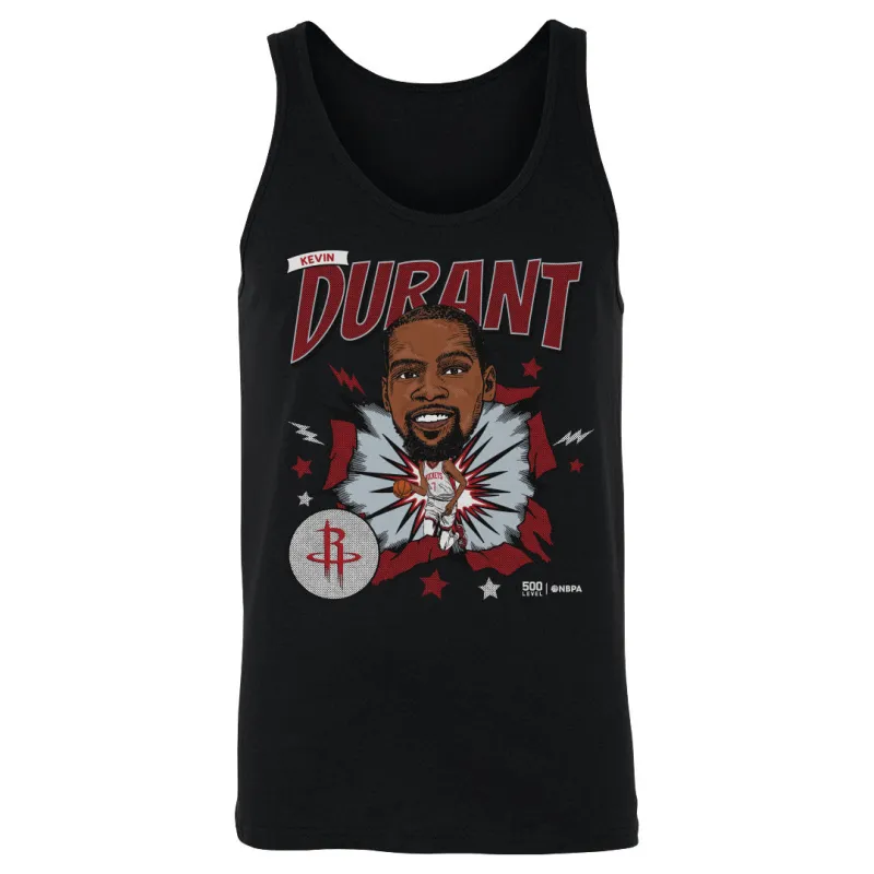 Kevin Durant Houston Rockets Caricature WHT sold by 500 Level