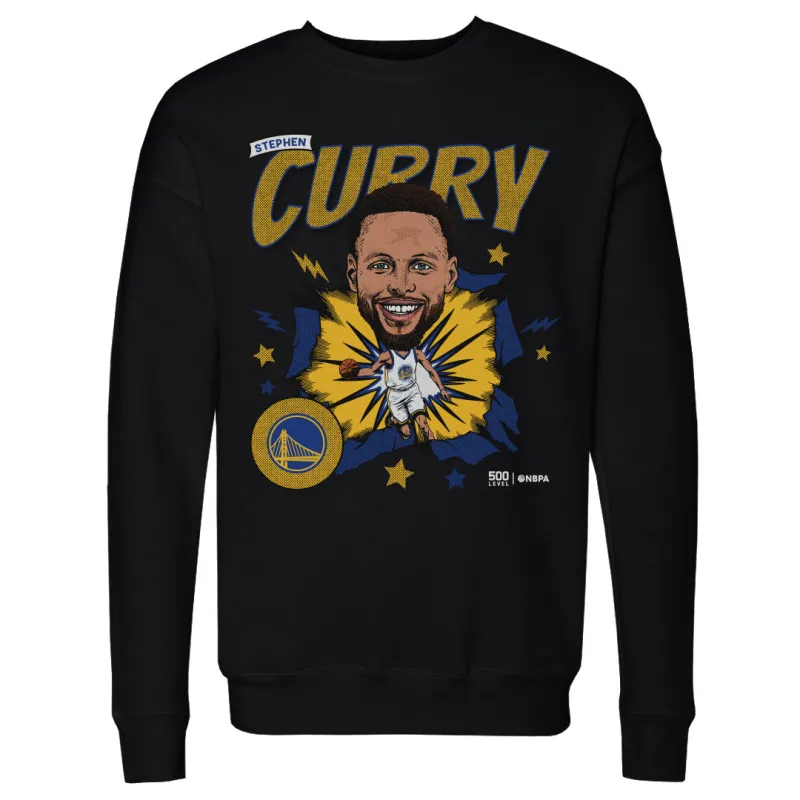 Steph Curry Golden State Warriors Caricature WHT sold by 500 Level