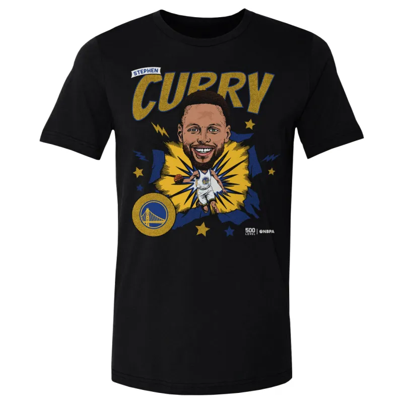 Steph Curry Golden State Warriors Caricature WHT sold by 500 Level