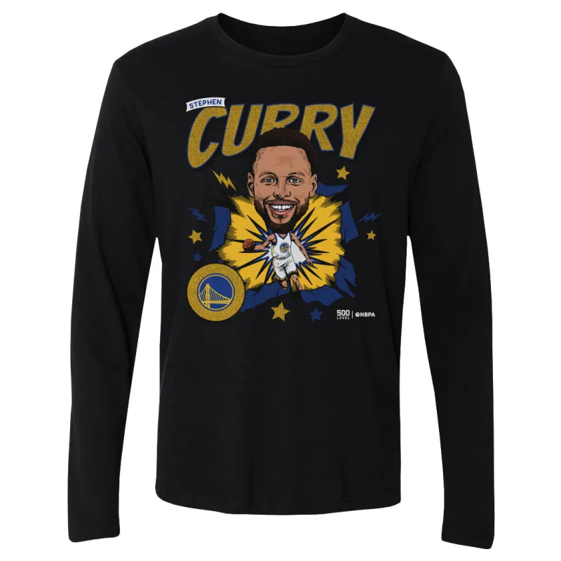 Steph Curry Golden State Warriors Caricature WHT sold by 500 Level