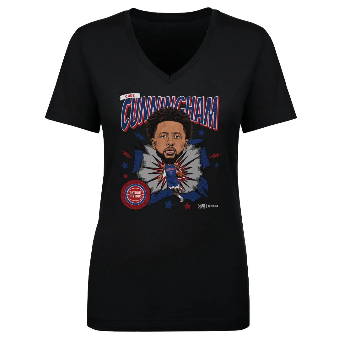 Cade Cunningham Detroit Pistons Caricature WHT sold by 500 Level