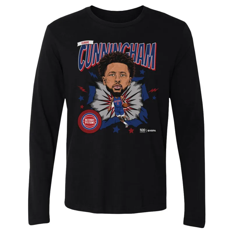 Cade Cunningham Detroit Pistons Caricature WHT sold by 500 Level