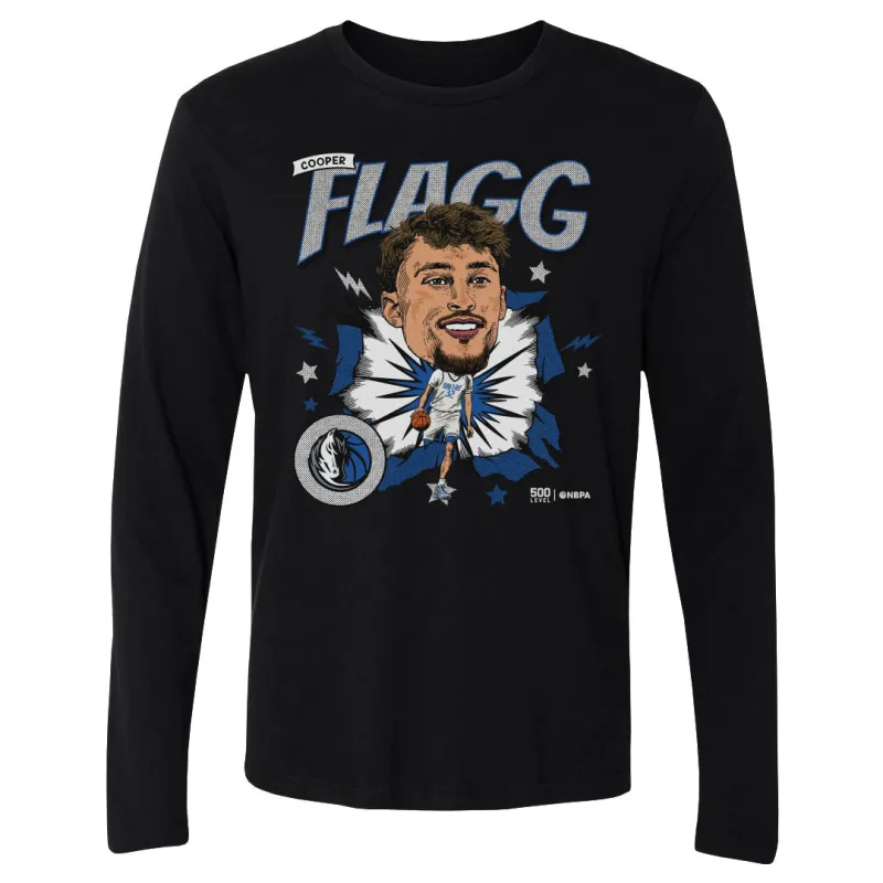 Cooper Flagg Dallas Mavericks Caricature WHT sold by 500 Level
