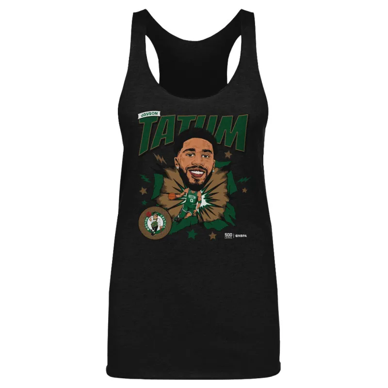 Jayson Tatum Boston Celtics Caricature WHT sold by 500 Level