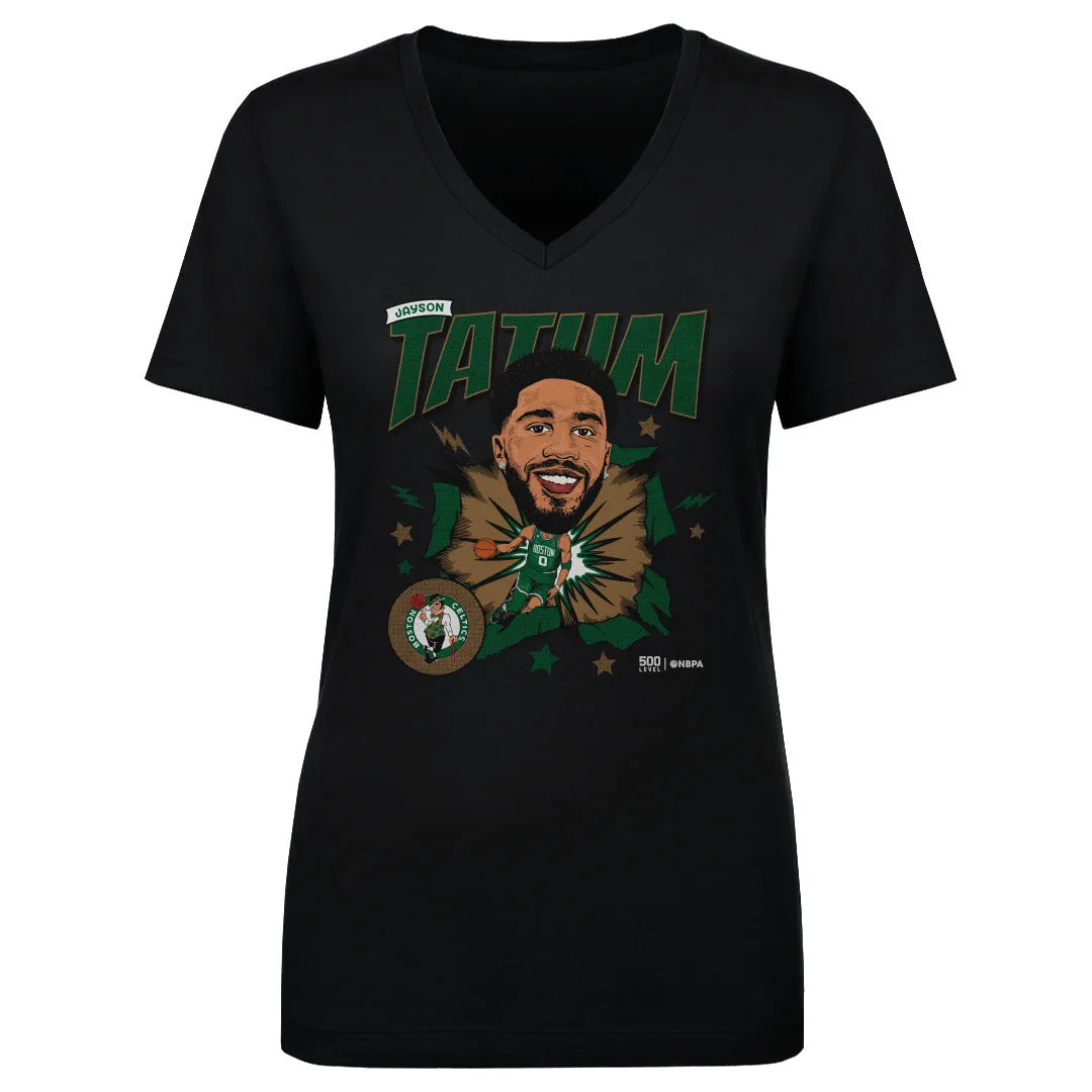 Jayson Tatum Boston Celtics Caricature WHT sold by 500 Level
