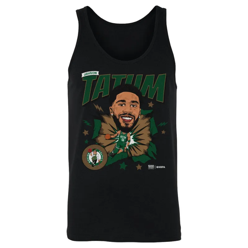 Jayson Tatum Boston Celtics Caricature WHT sold by 500 Level