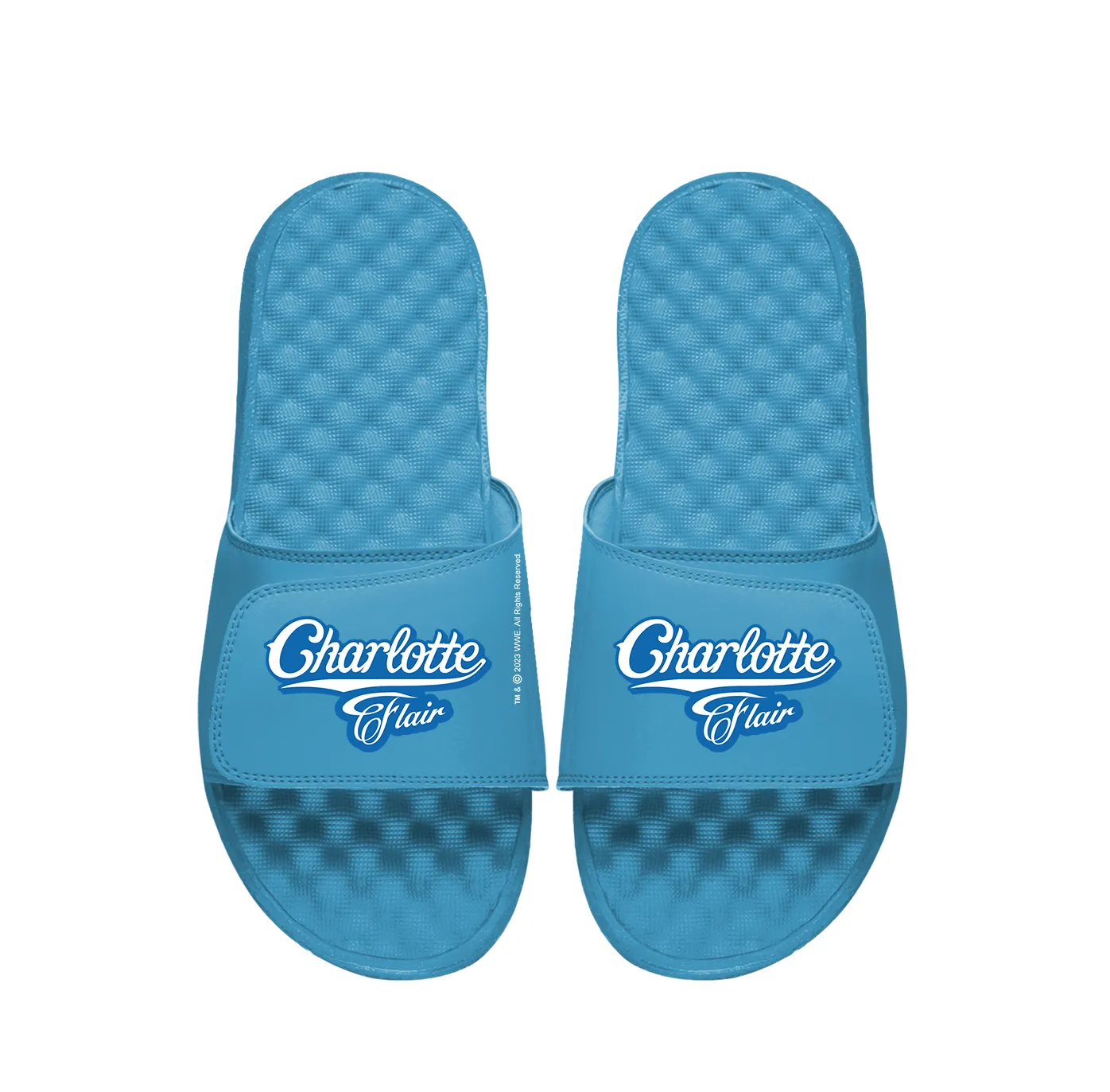 Charlotte Flair Crown Slides sold by 500 Level