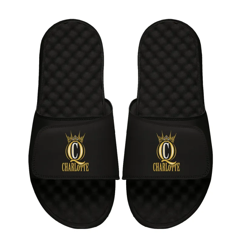 Charlotte Flair Crown Slides sold by 500 Level