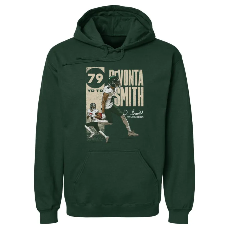 DeVonta Smith Philadelphia 79 Yard TD WHT sold by 500 Level