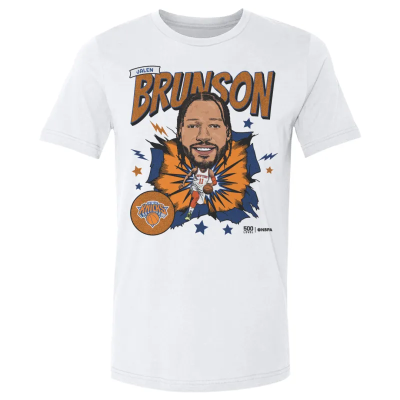 Jalen Brunson New York Knicks Caricature made by 500 Level