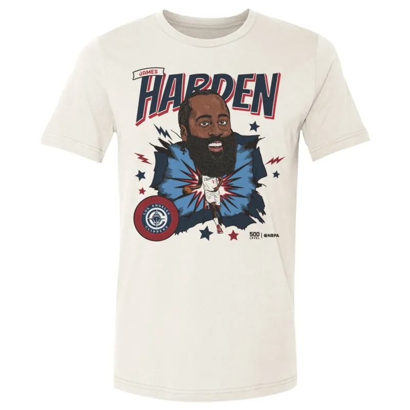 James Harden Los Angeles Clippers Caricature sold by 500 Level