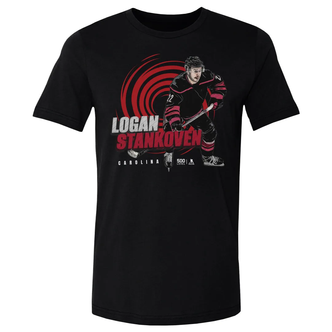 Logan Stankoven Carolina Player WHT sold by 500 Level