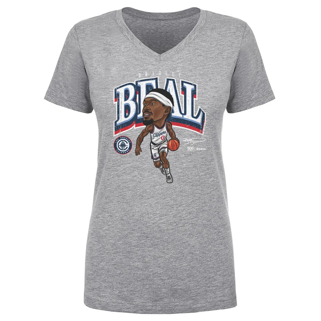 Bradley Beal Los Angeles Clippers Cartoon WHT sold by 500 Level product image thumbnail 2