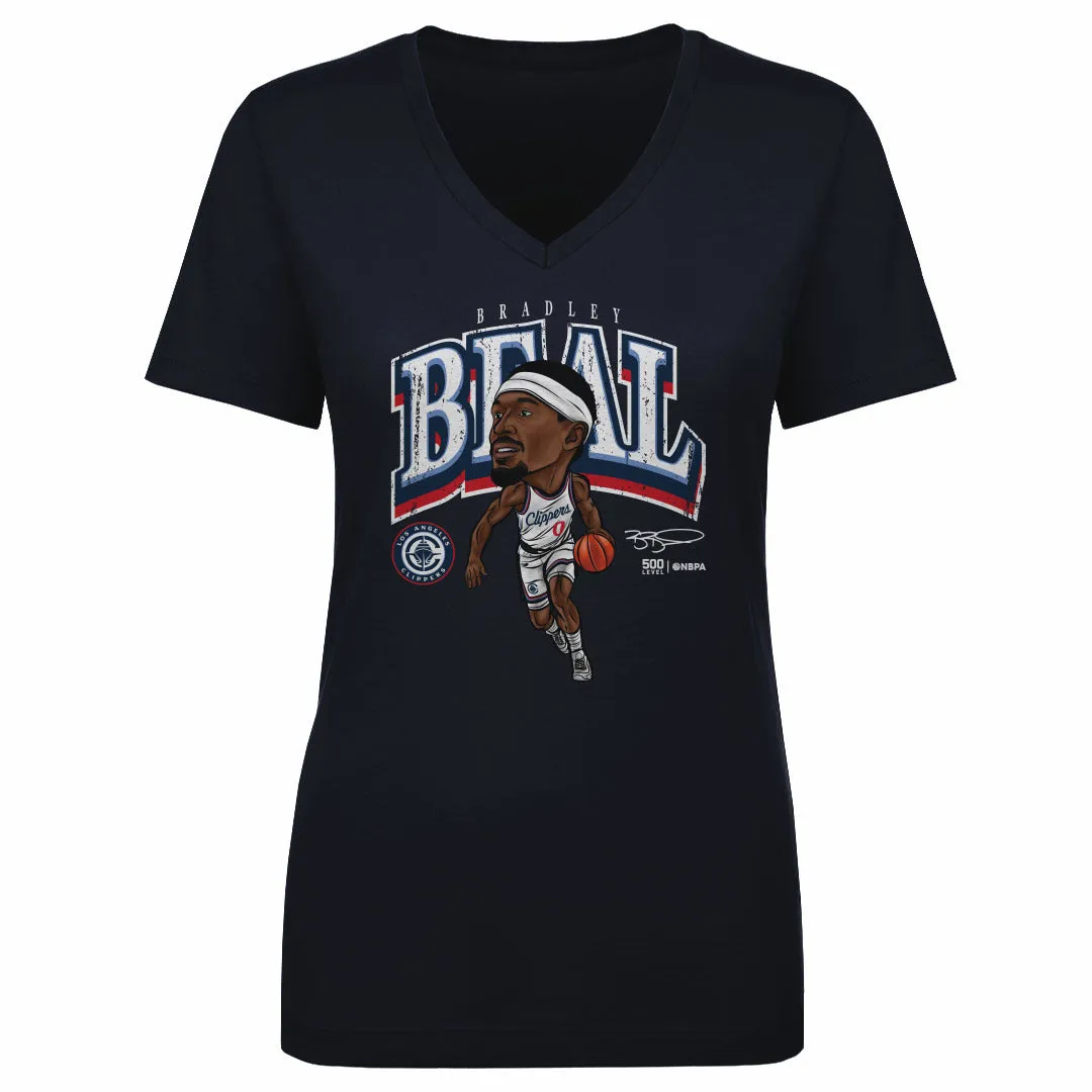 Bradley Beal Los Angeles Clippers Cartoon WHT sold by 500 Level
