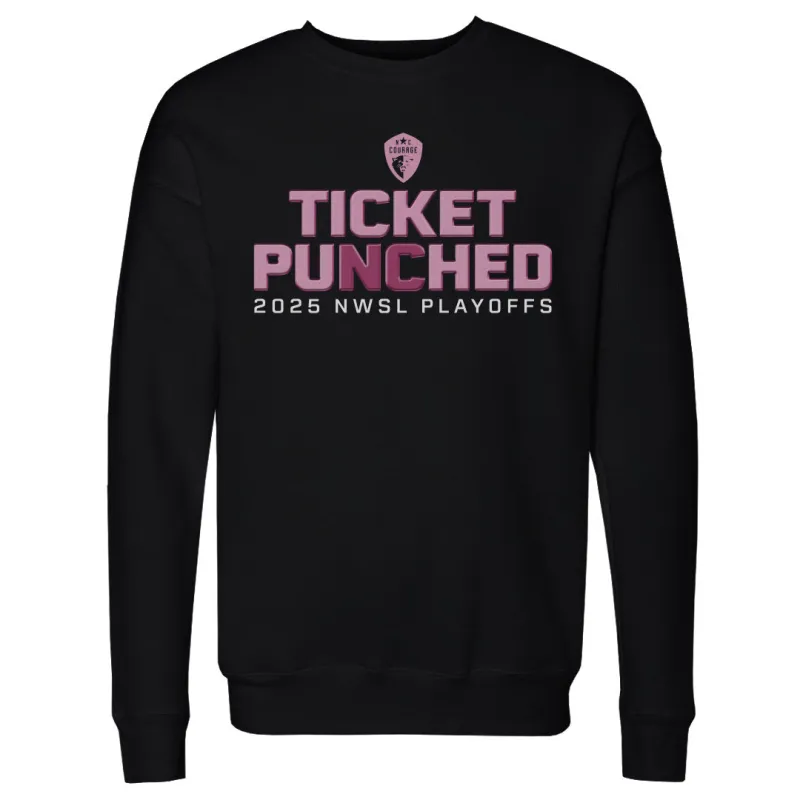 North Carolina Courage Ticket Punched 2025 WHT sold by 500 Level