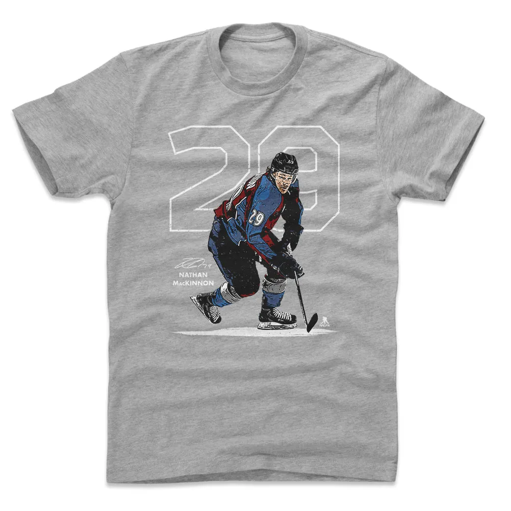 Nathan MacKinnon Number W WHT sold by 500 Level product image thumbnail 2