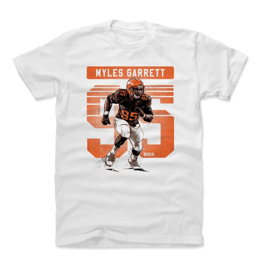 Myles Garrett Grunge O sold by 500 Level