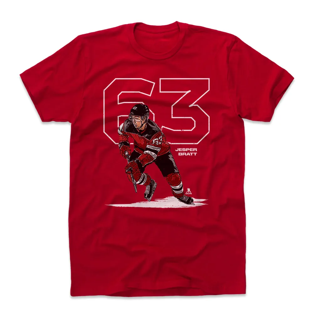 Jesper Bratt Number W WHT sold by 500 Level product image thumbnail 2