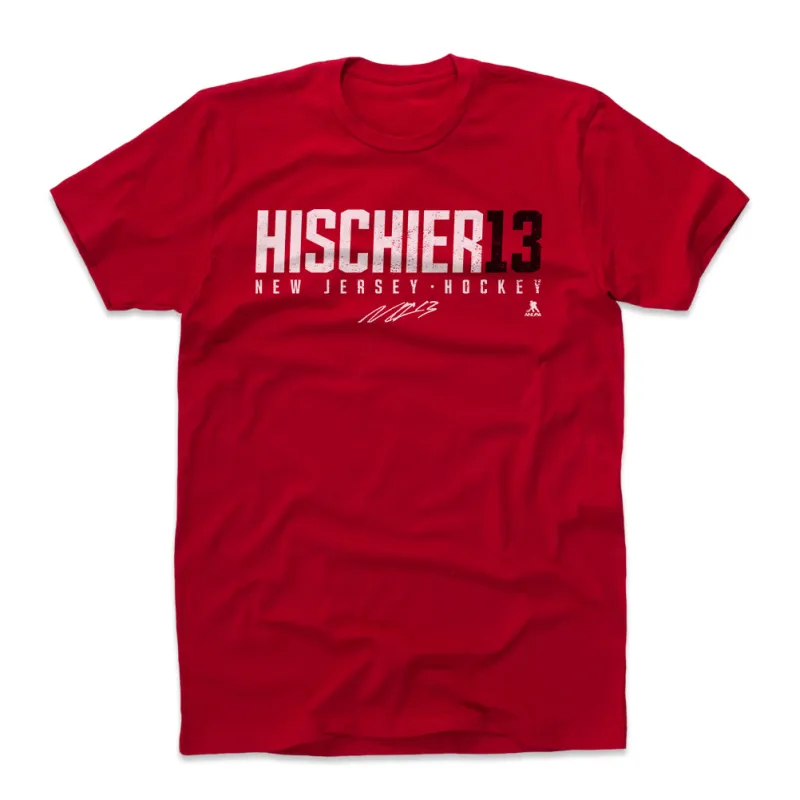 Nico Hischier Hischier13 W WHT sold by 500 Level