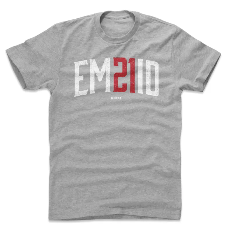 Joel Embiid Name Number W WHT sold by 500 Level