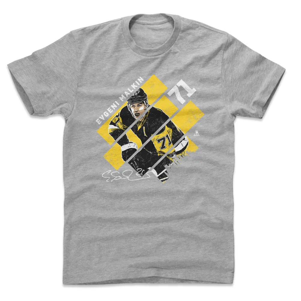 Evgeni Malkin Stripes Y WHT sold by 500 Level