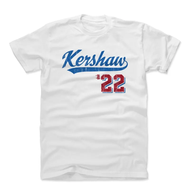 Clayton Kershaw Script B sold by 500 Level