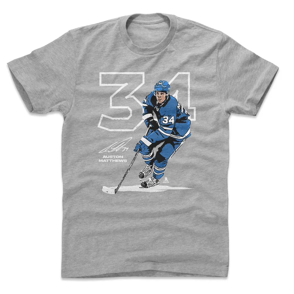 Auston Matthews Outline W WHT sold by 500 Level product image thumbnail 2