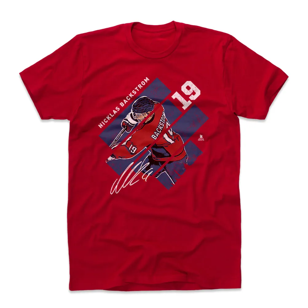 Nicklas Backstrom Stripes B WHT sold by 500 Level product image thumbnail 2