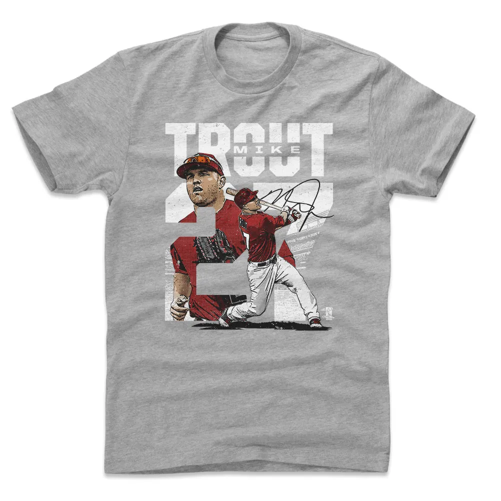 Mike Trout Collage W WHT sold by 500 Level