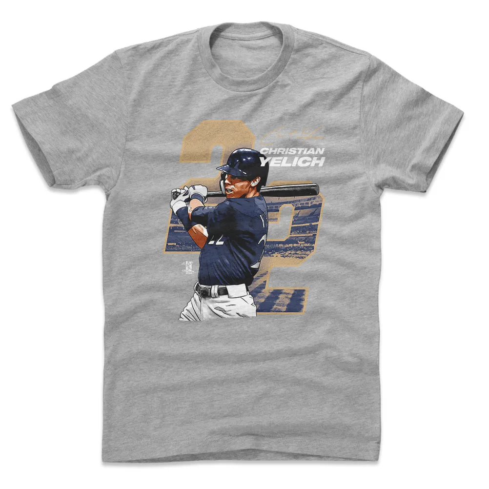 Christian Yelich Offset D WHT sold by 500 Level product image thumbnail 2