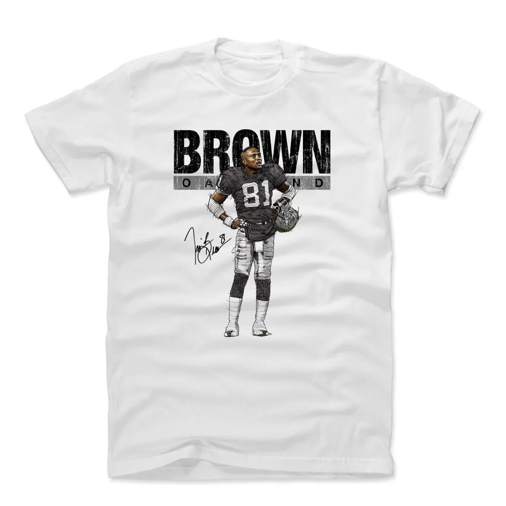 Tim Brown Pre-Game Oakland sold by 500 Level product image thumbnail 2