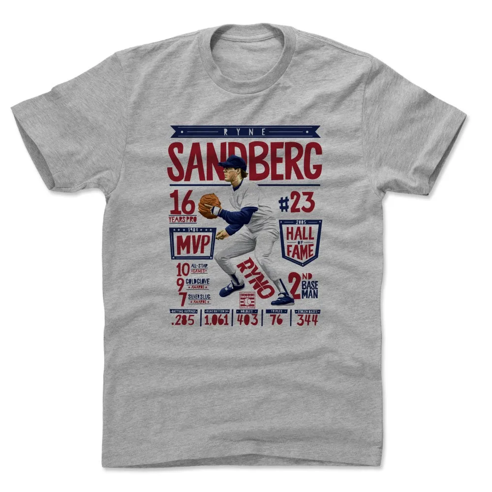 Ryne Sandberg Stats R sold by 500 Level product image thumbnail 2