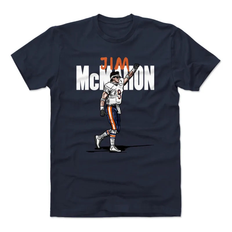 Jim McMahon Celebration W WHT sold by 500 Level