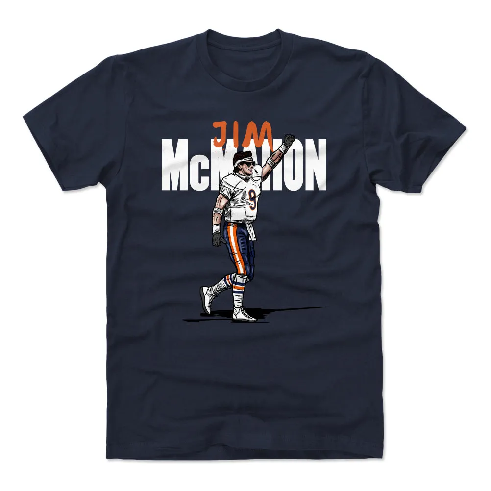 Jim McMahon Celebration W WHT sold by 500 Level