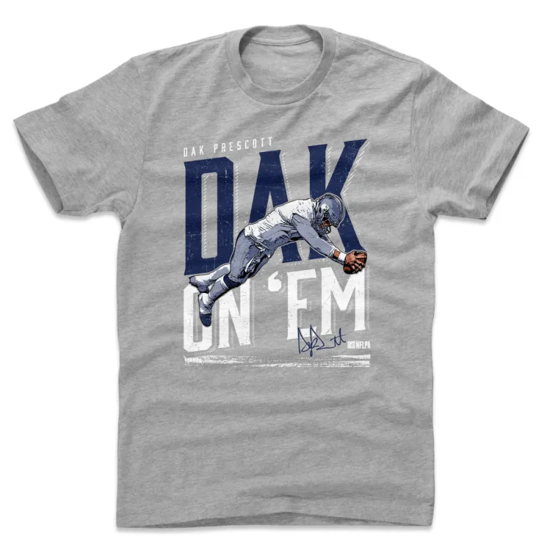 Dak Prescott Dak On 'Em B WHT sold by 500 Level