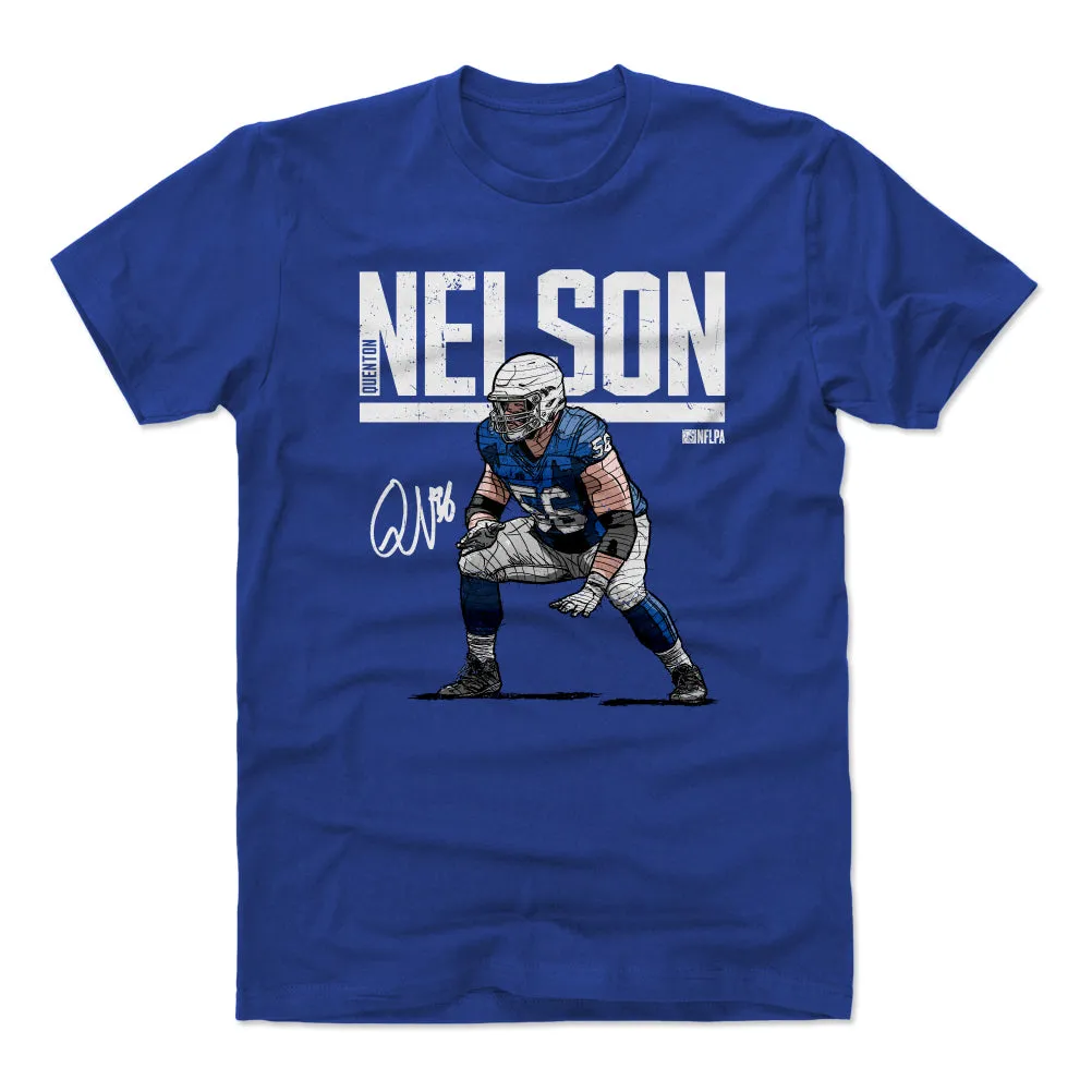 Quenton Nelson Hyper S WHT sold by 500 Level
