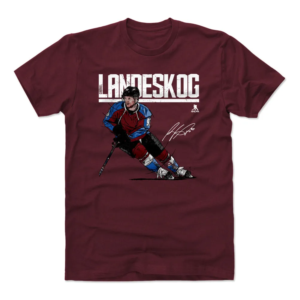 Gabriel Landeskog Hyper W WHT sold by 500 Level product image thumbnail 3
