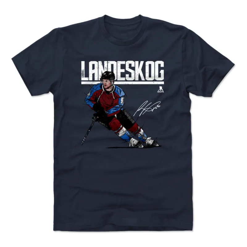 Gabriel Landeskog Hyper W WHT sold by 500 Level