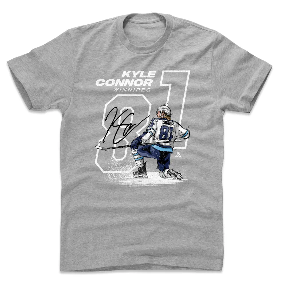 Kyle Connor Offset W WHT sold by 500 Level